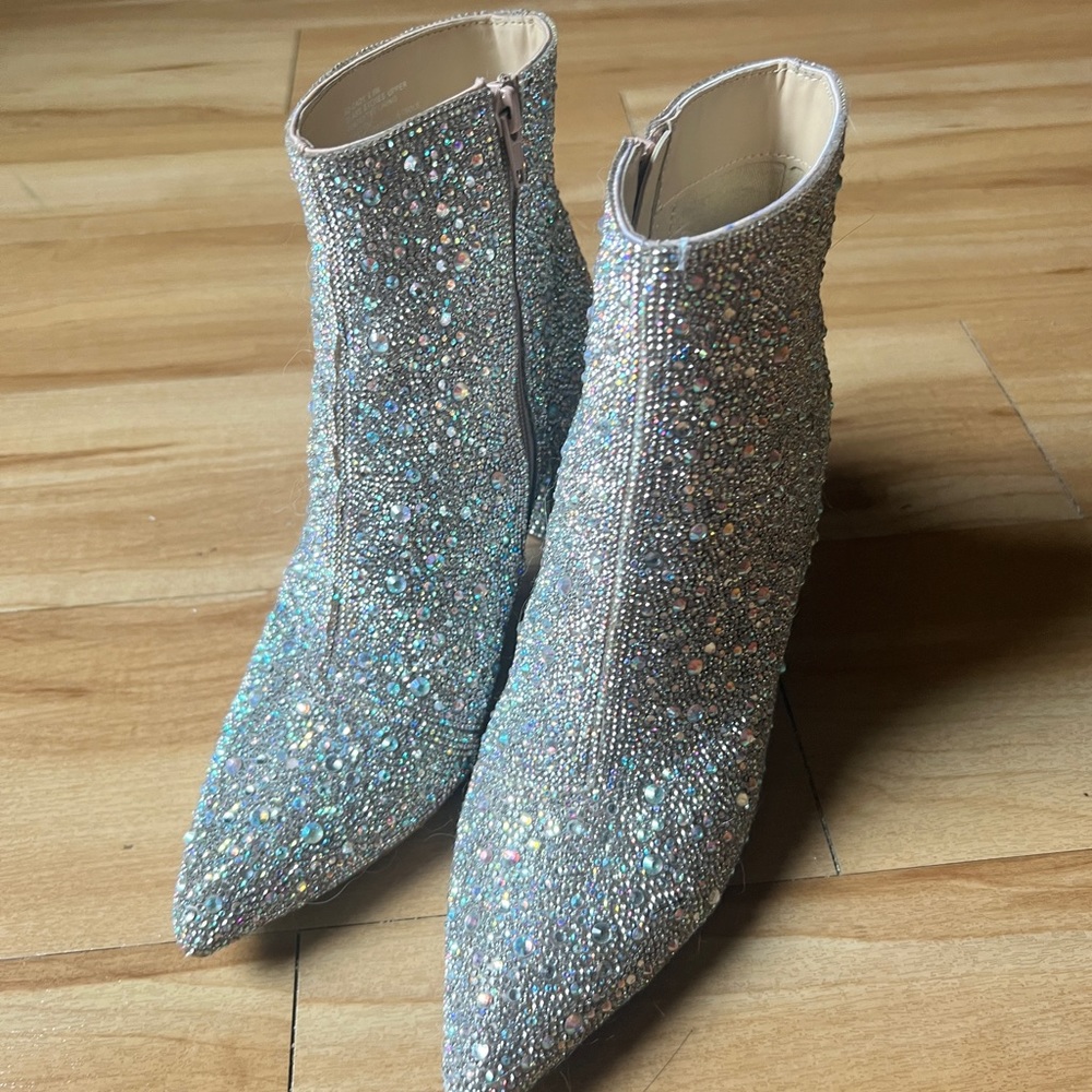 Rhinestone Boots